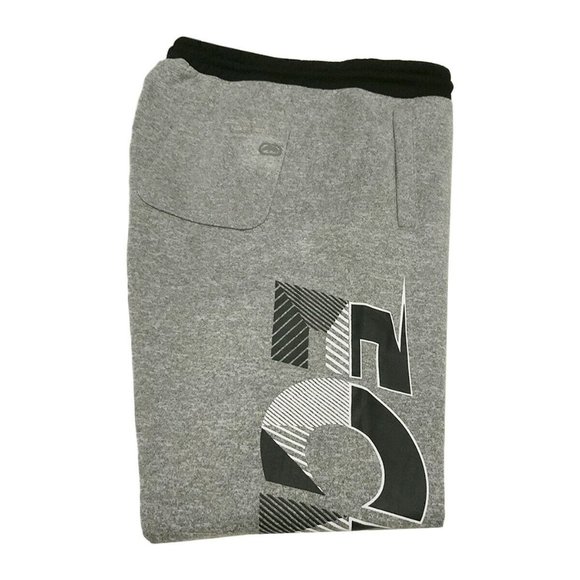 NWT ECKO UNLTD. AUTHENTIC MEN'S GRAY FLEECE PULL ON JOGGER PANTS SIZE L - Picture 5 of 5